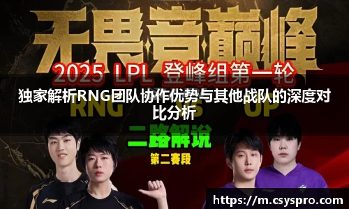 独家解析RNG团队协作优势与其他战队的深度对比分析