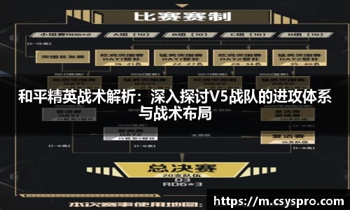 和平精英战术解析：深入探讨V5战队的进攻体系与战术布局